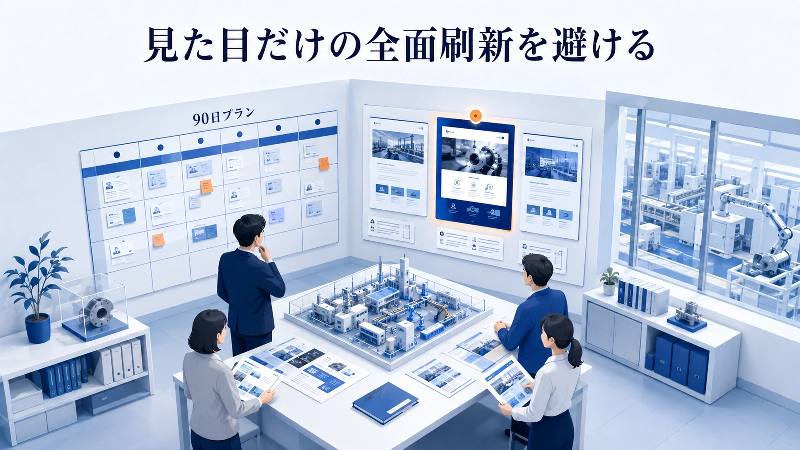 「見た目だけの全面刷新を避ける」の要点を整理したImage 2.0図解