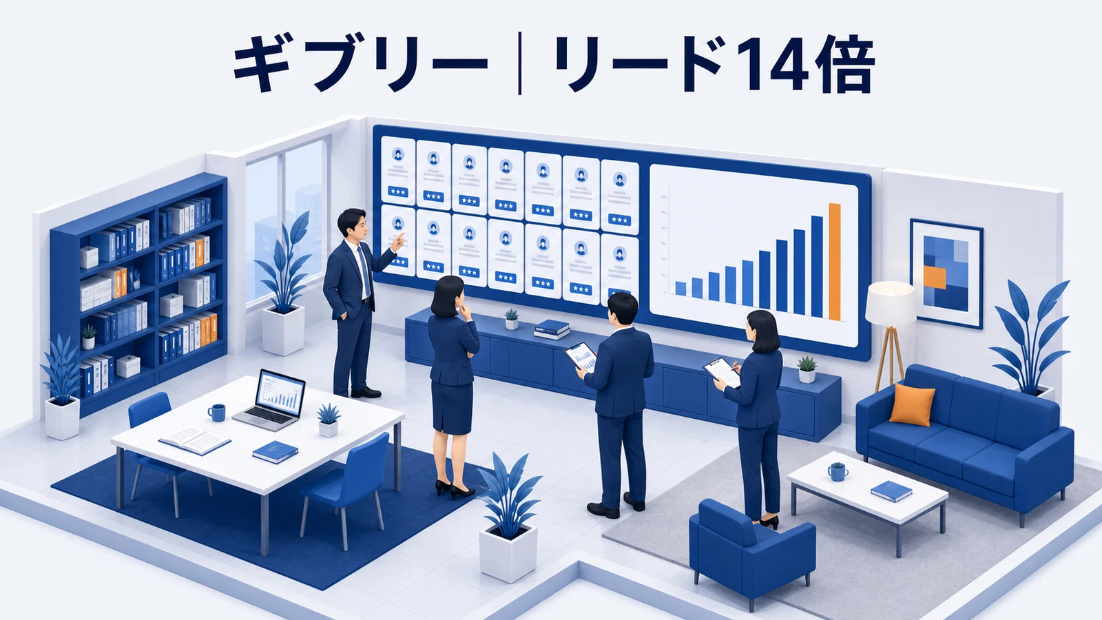 ギブリーのマーケティングオートメーション成功事例