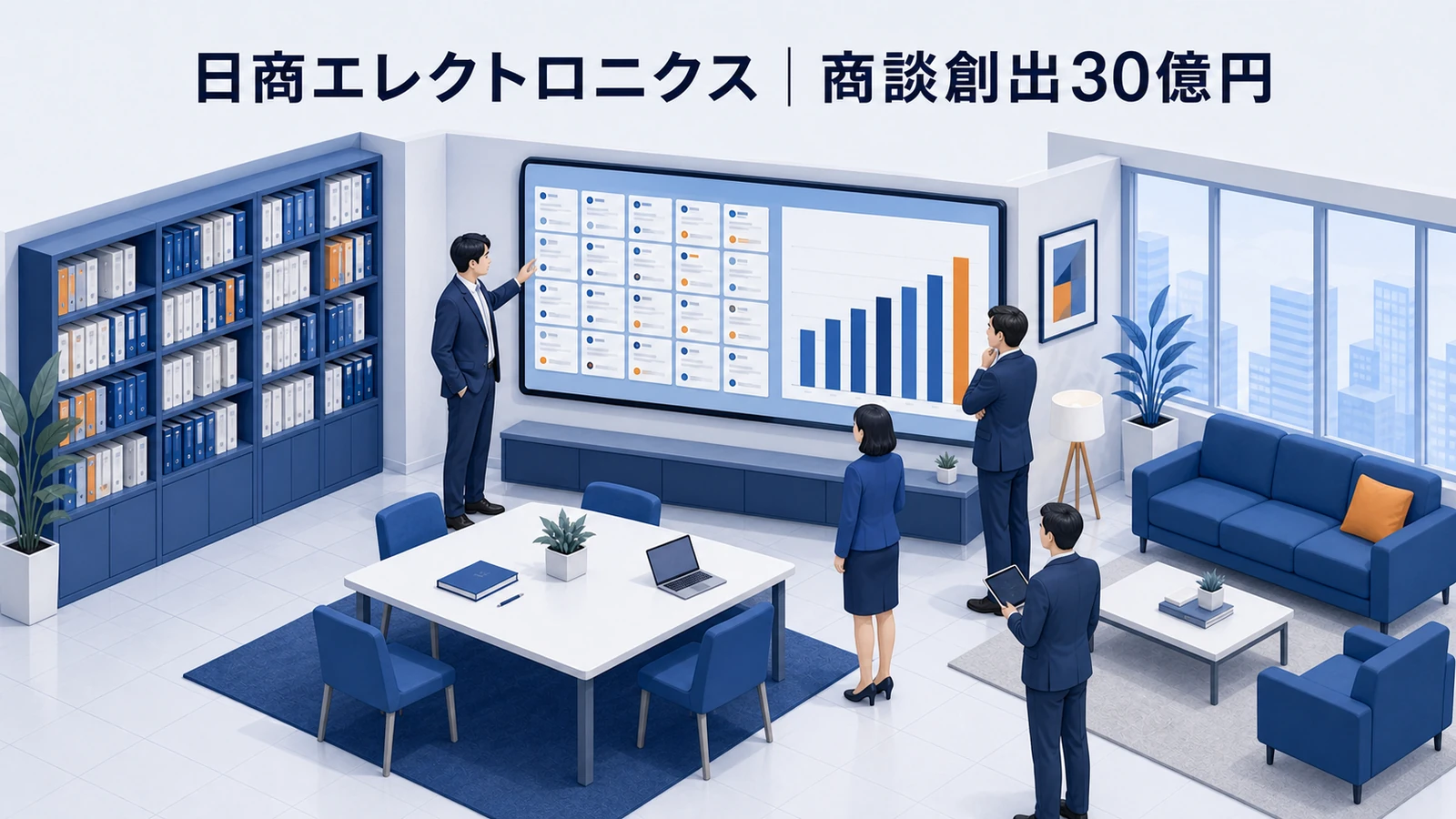 日商エレクトロニクスのマーケティングオートメーション成功事例