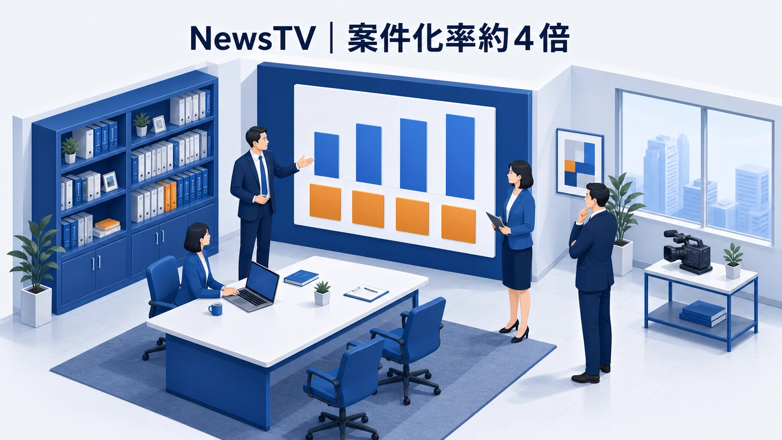 NewsTVのマーケティングオートメーション成功事例