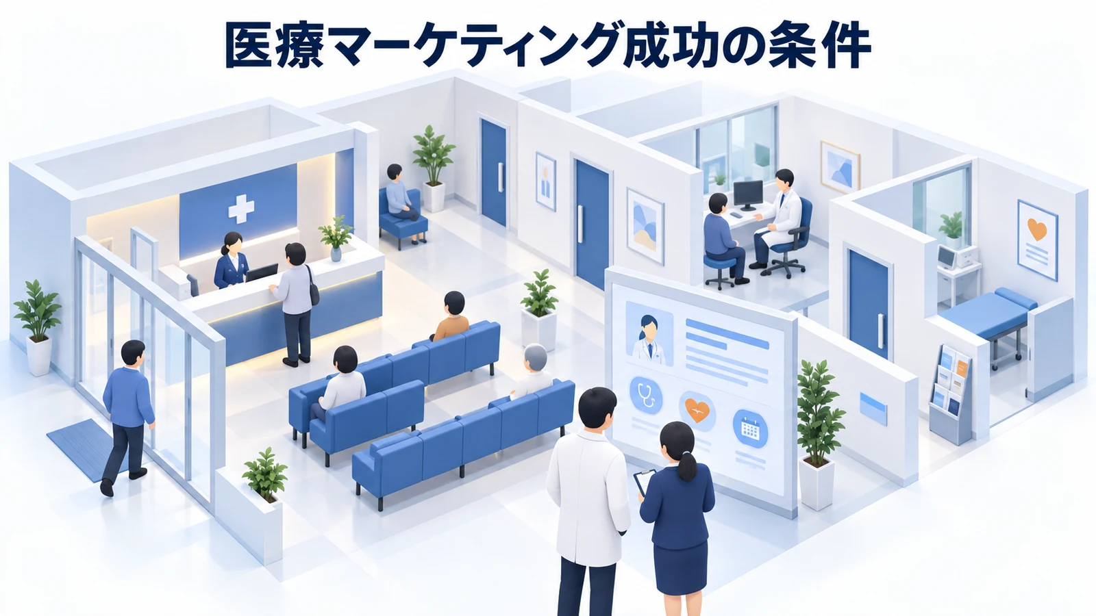医療マーケティング成功の条件