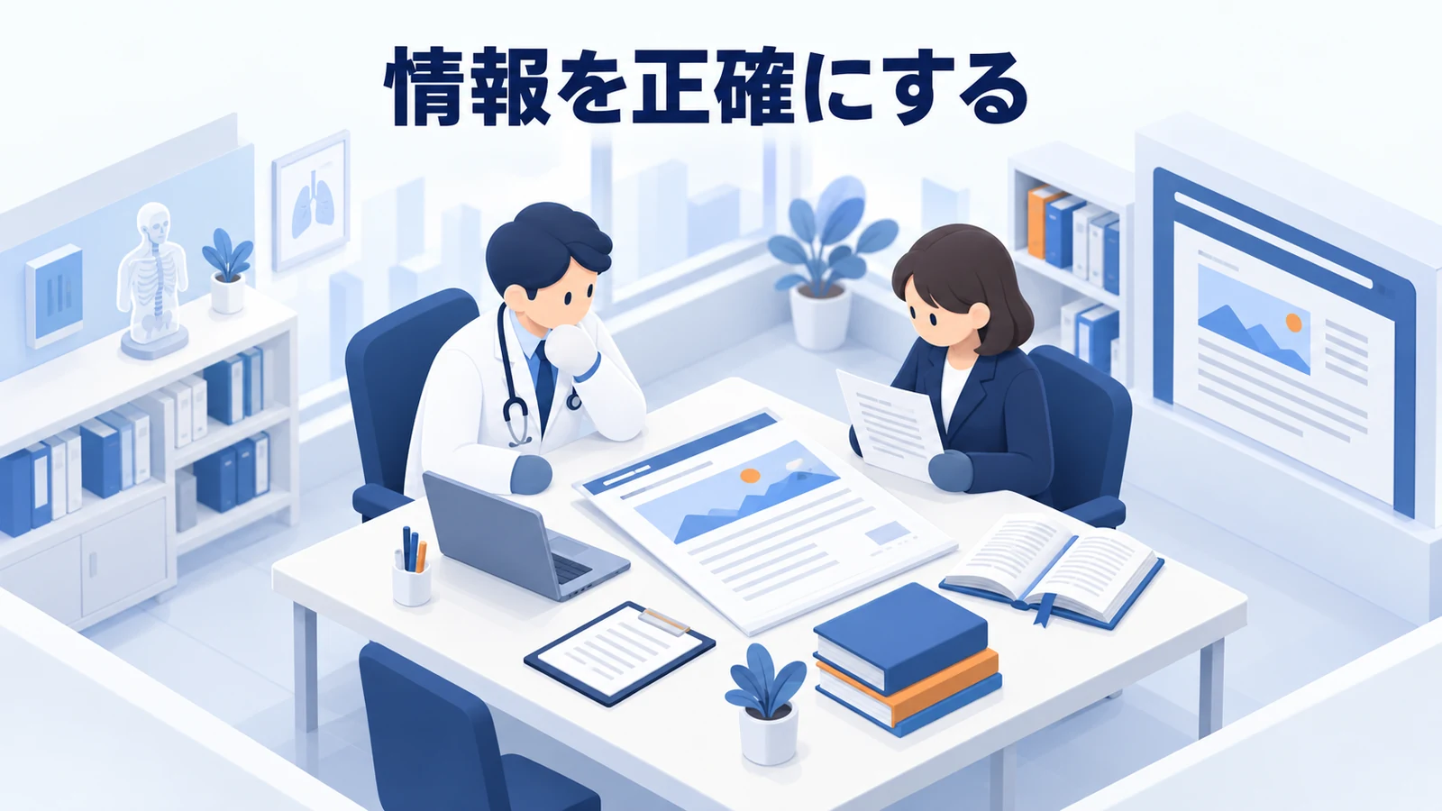 情報を正確にする