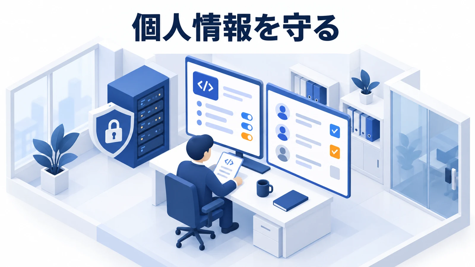 個人情報を守る