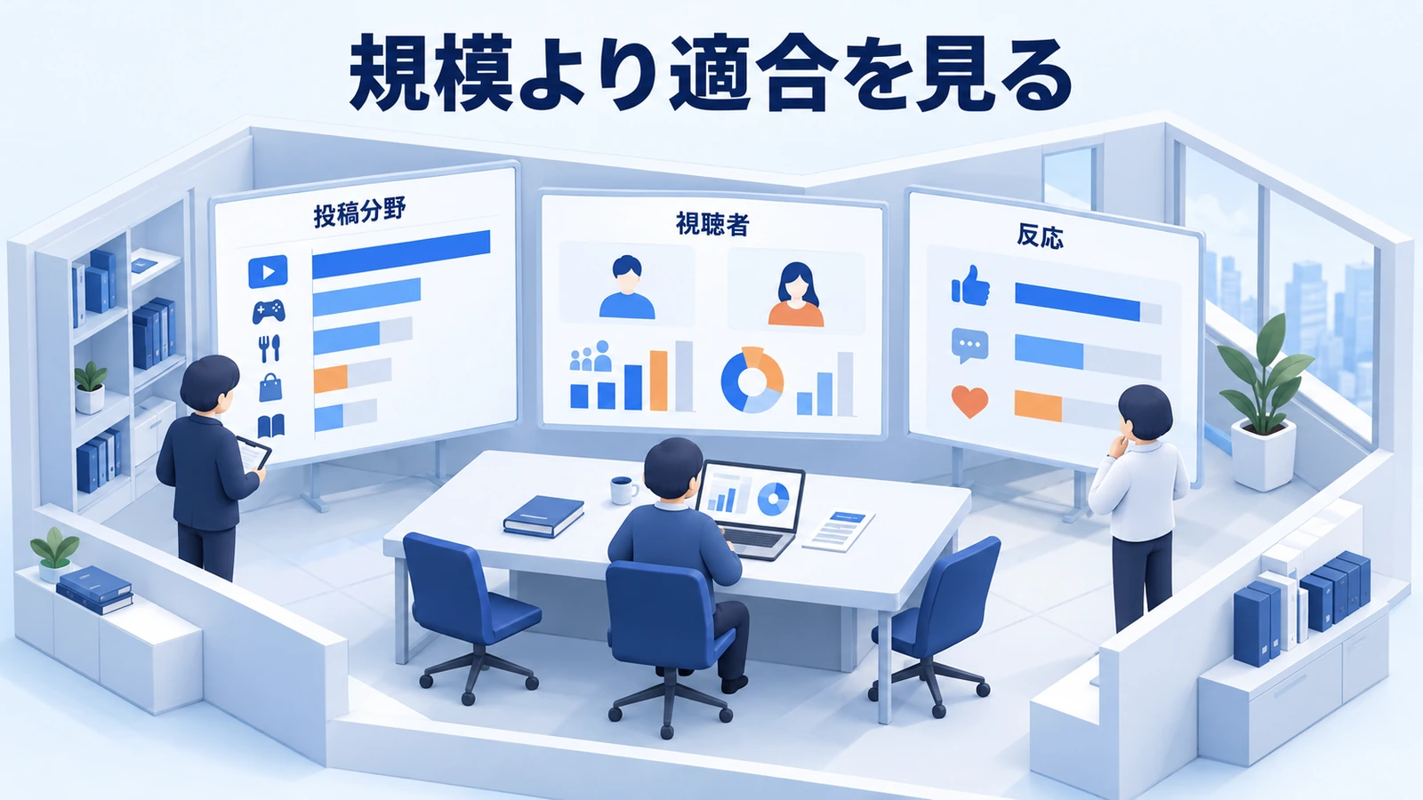 規模より適合を見る