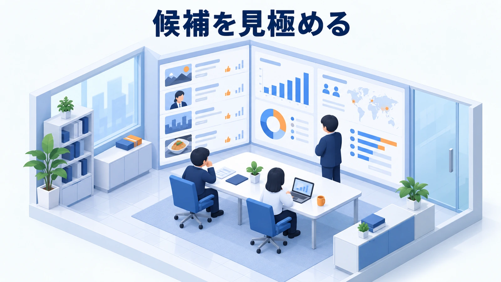 候補を見極める