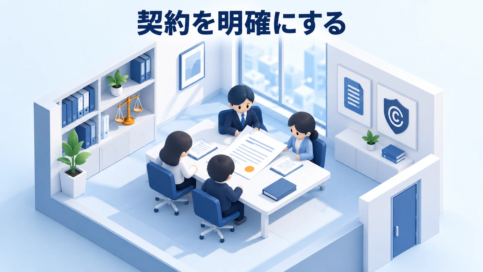 契約を明確にする