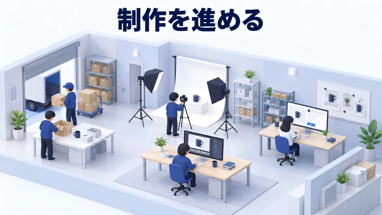 制作を進める