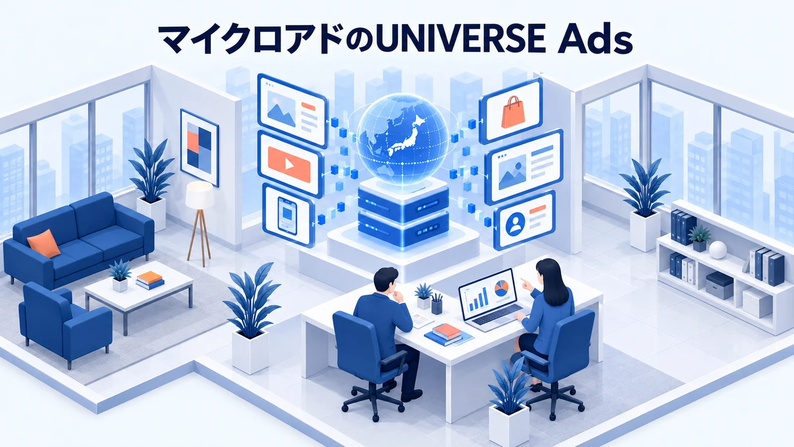 マイクロアドの広告サービスとは？UNIVERSE Adsの特徴・費用・選び方のアイキャッチ画像