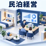 民泊経営の図解