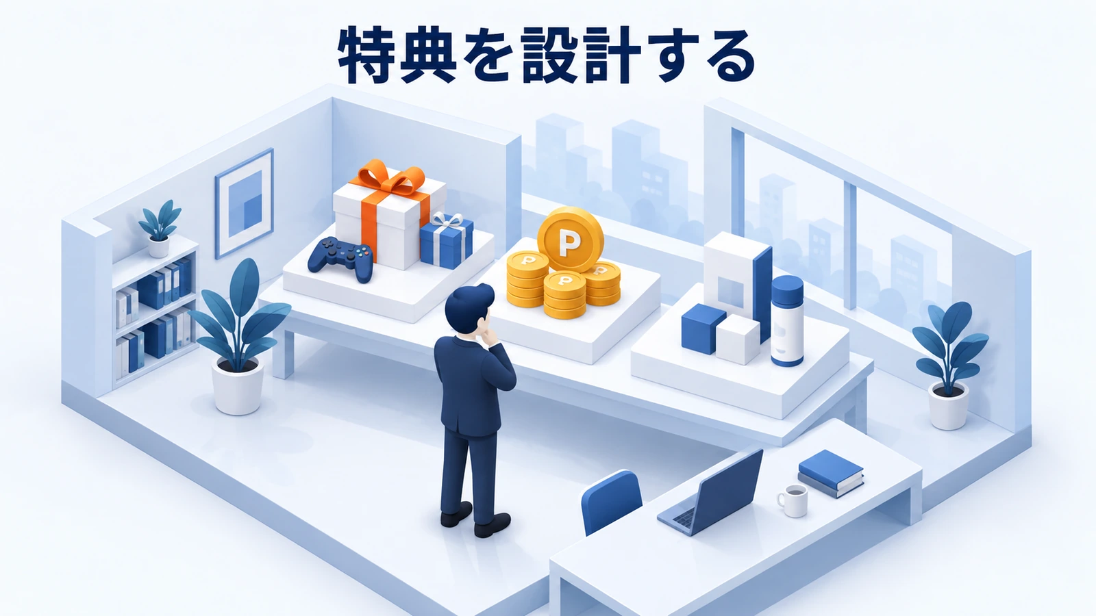 特典を設計する