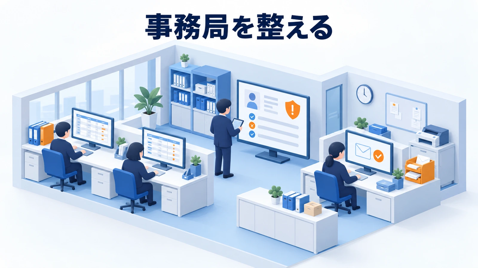 事務局を整える