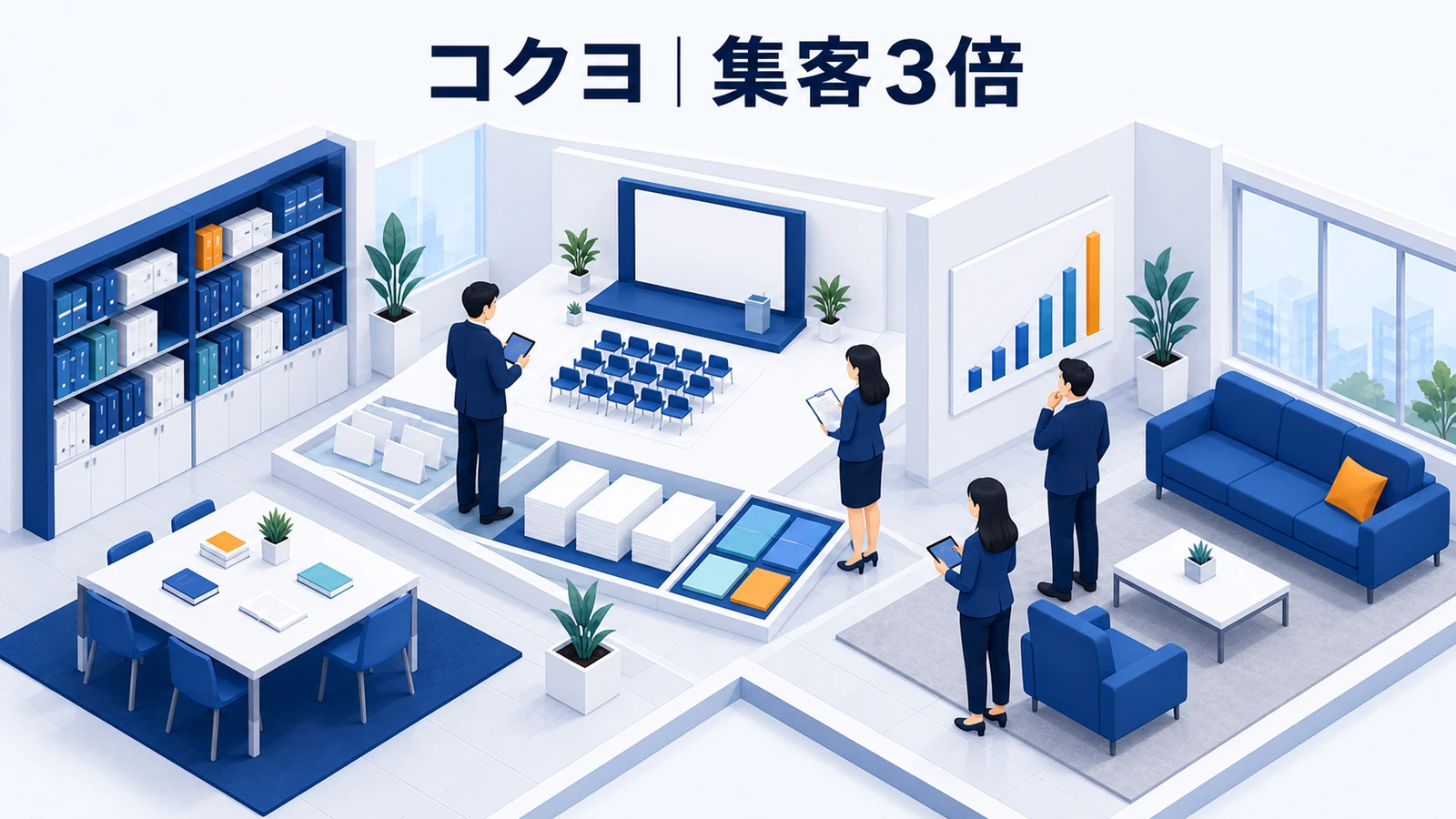 コクヨの新規顧客獲得成功事例