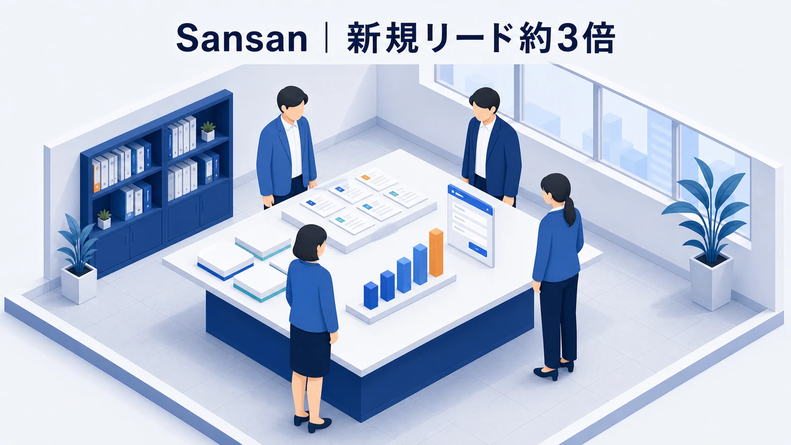 Sansanの新規顧客獲得成功事例