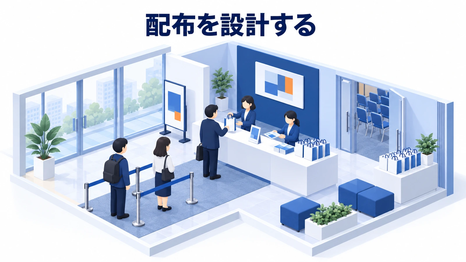 配布を設計する