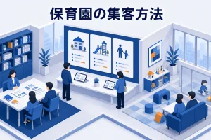 保育園の集客方法|保護者の比較・見学・申込みを支える