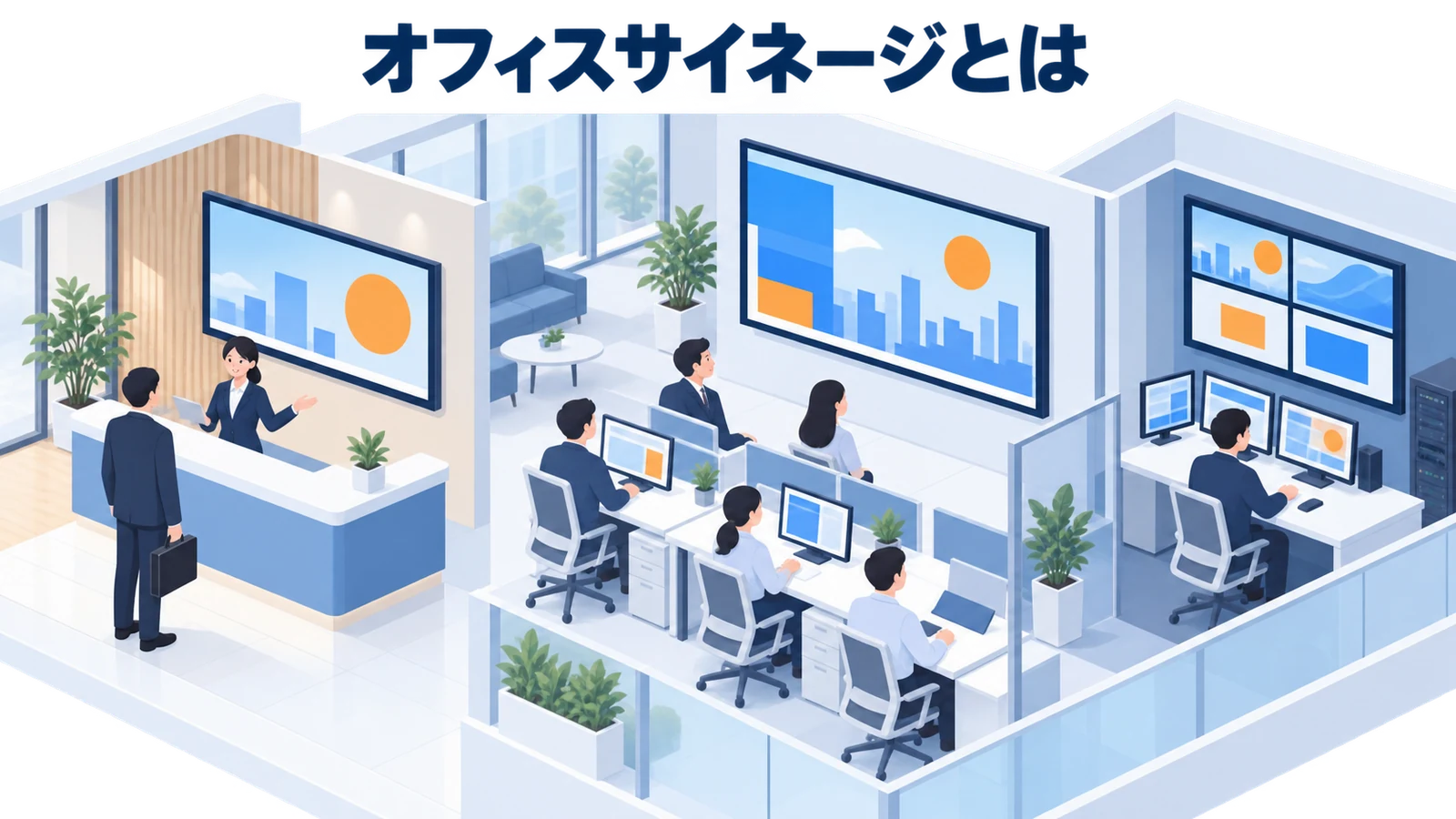 オフィスサイネージとは