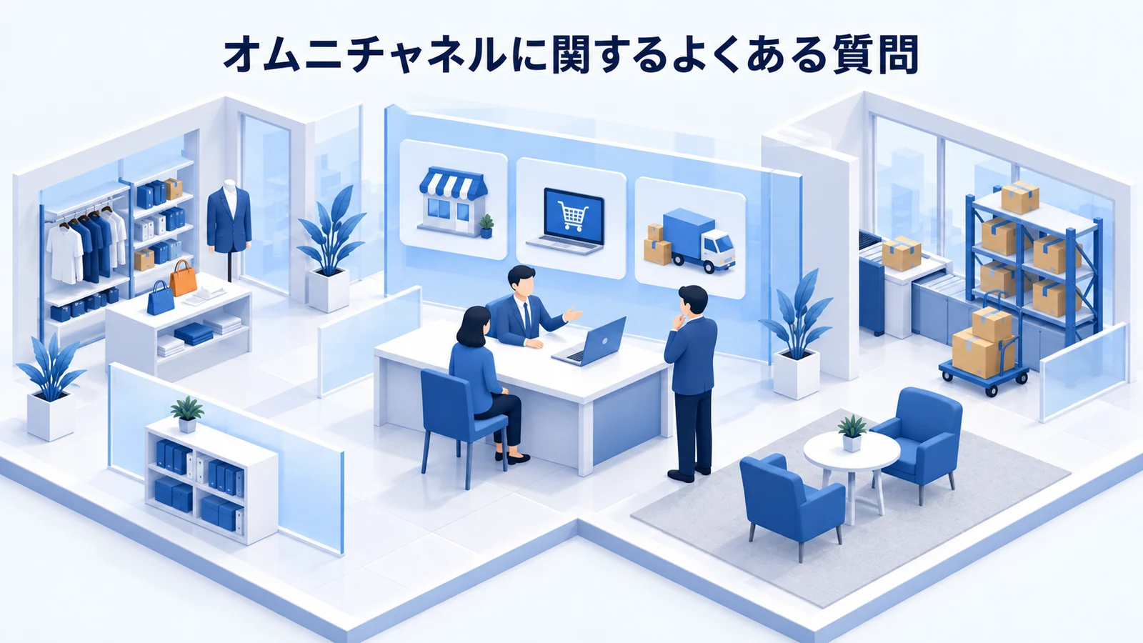 「オムニチャネルに関するよくある質問」の要点を整理したImage 2.0図解