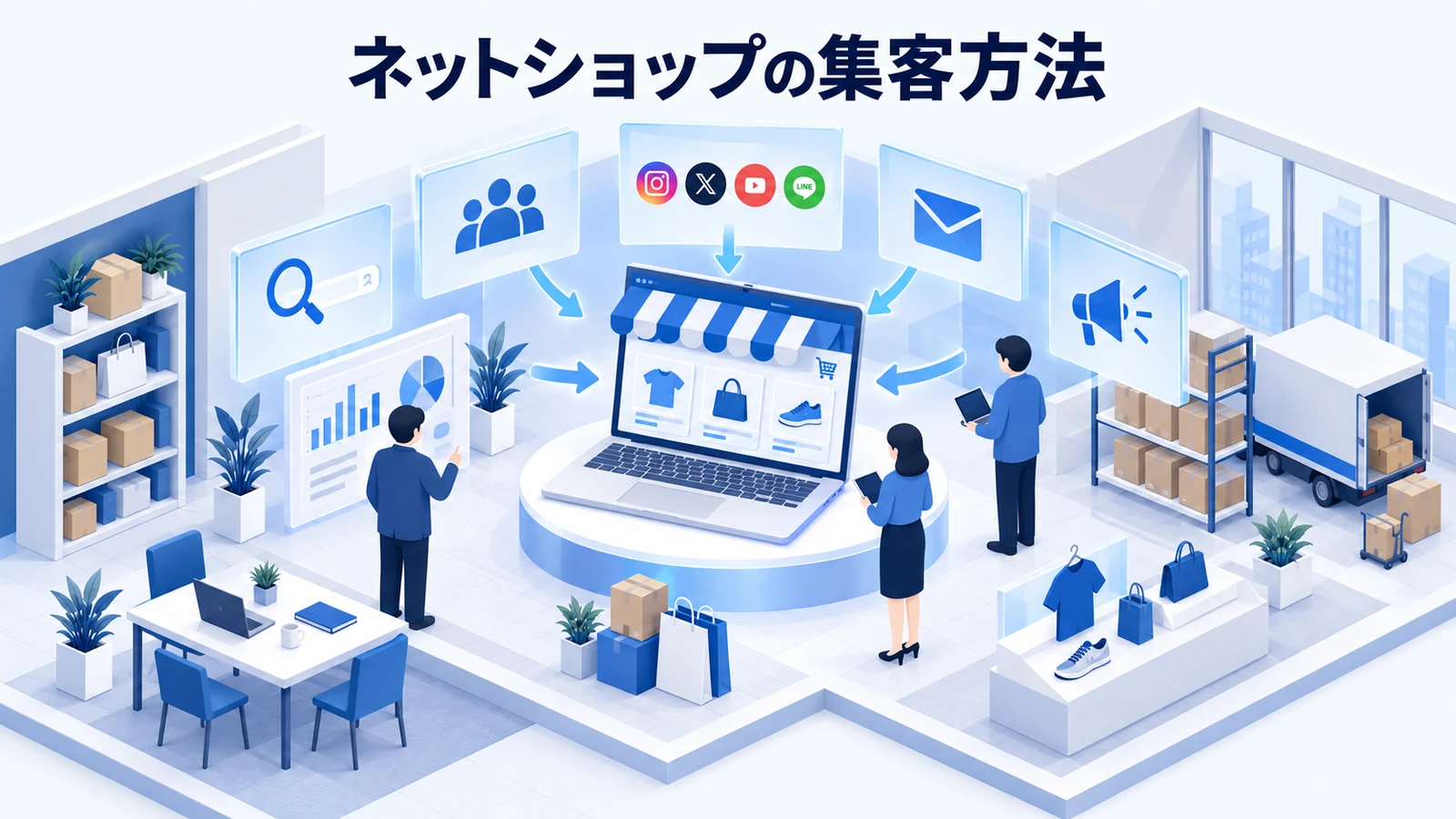 ネットショップの集客方法