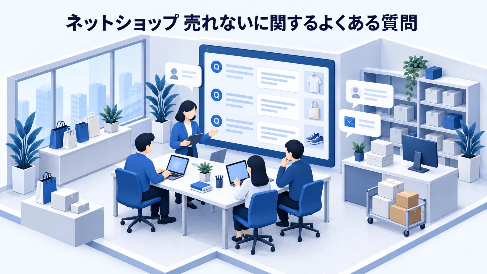 ネットショップ 売れないの疑問を整理するImage 2.0図解