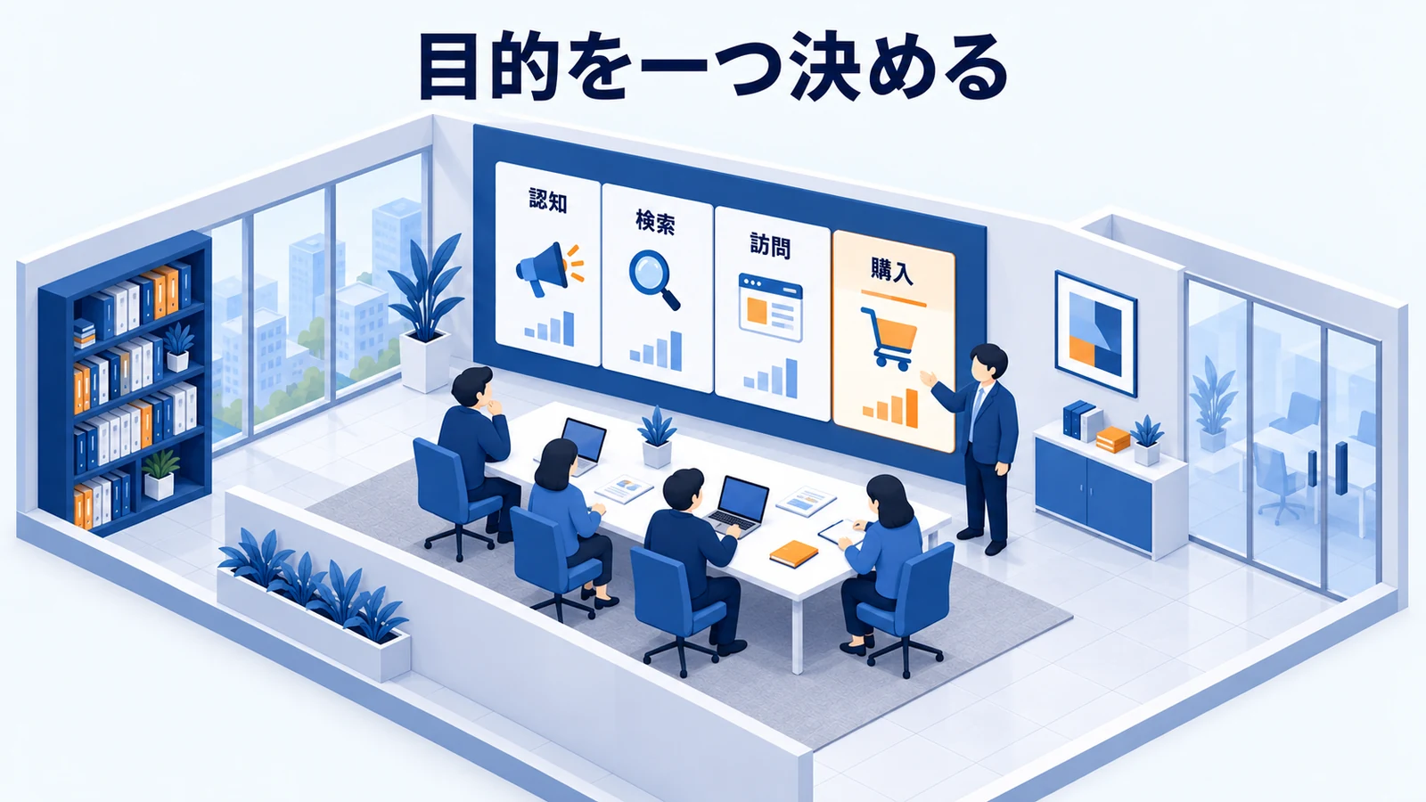 目的を一つ決める