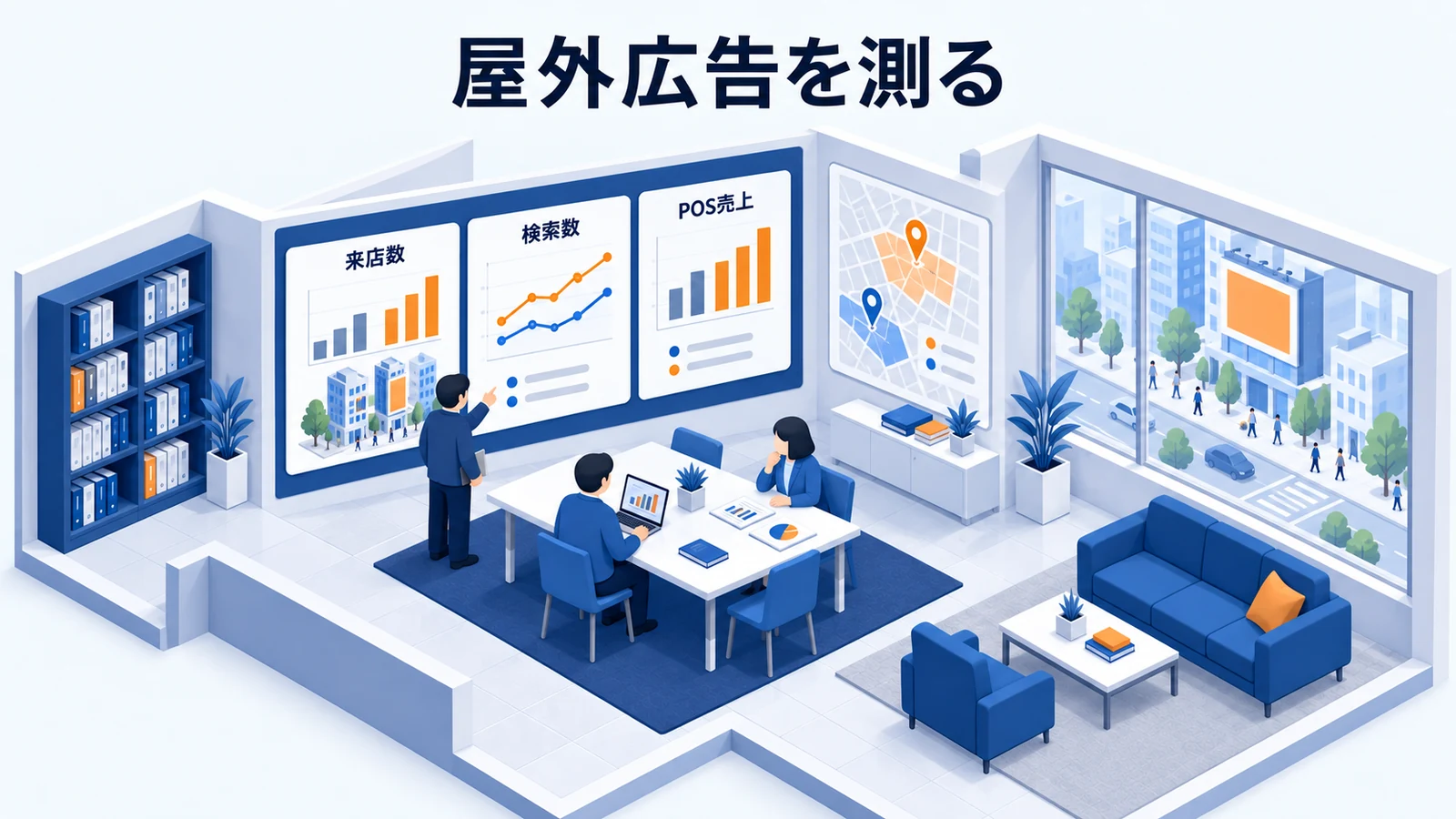 屋外広告を測る