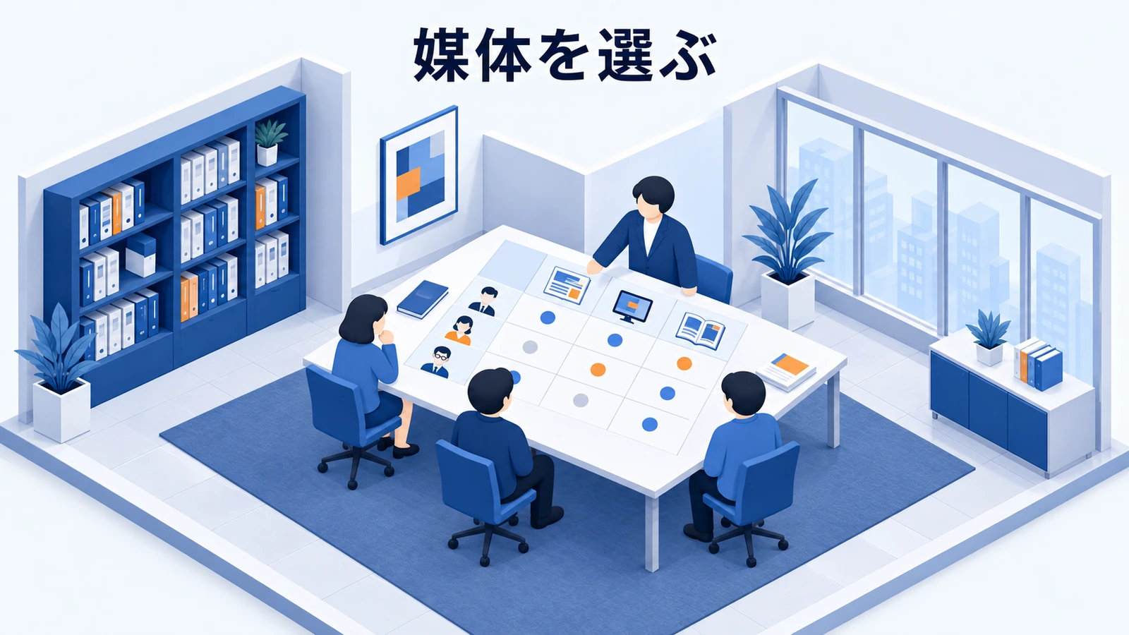 媒体を選ぶ