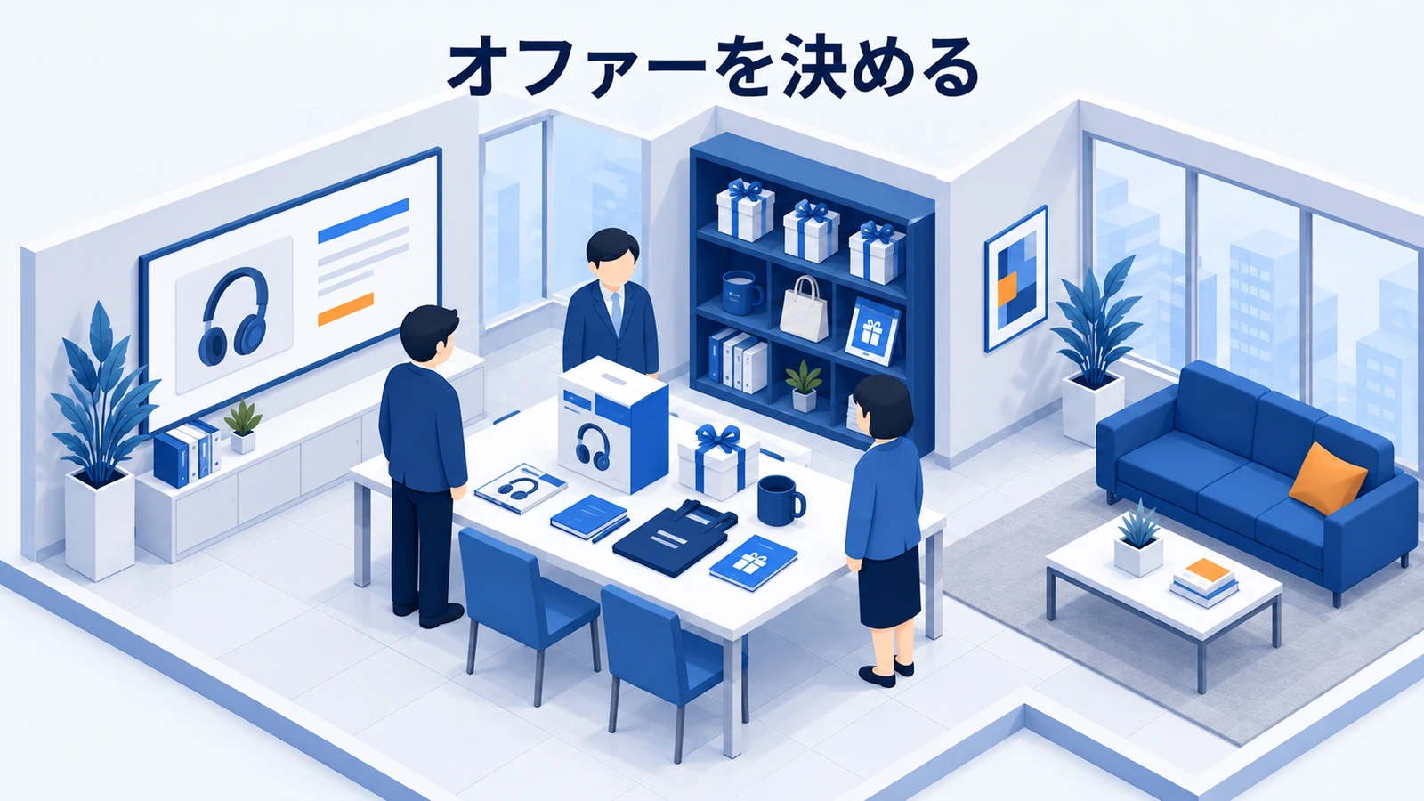 オファーを決める
