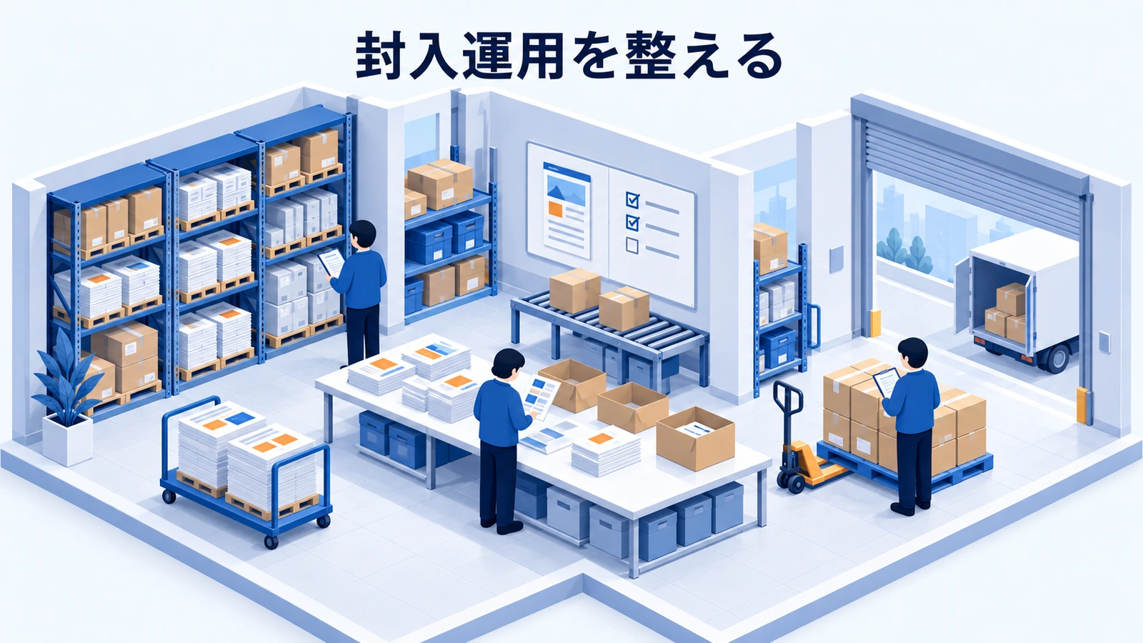 封入運用を整える