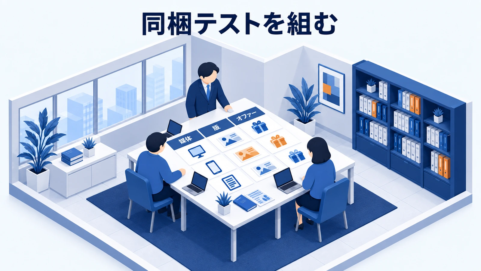 同梱テストを組む