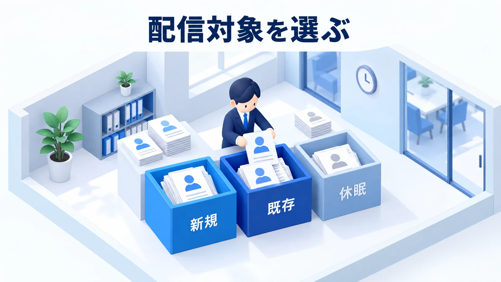 配信対象を選ぶ