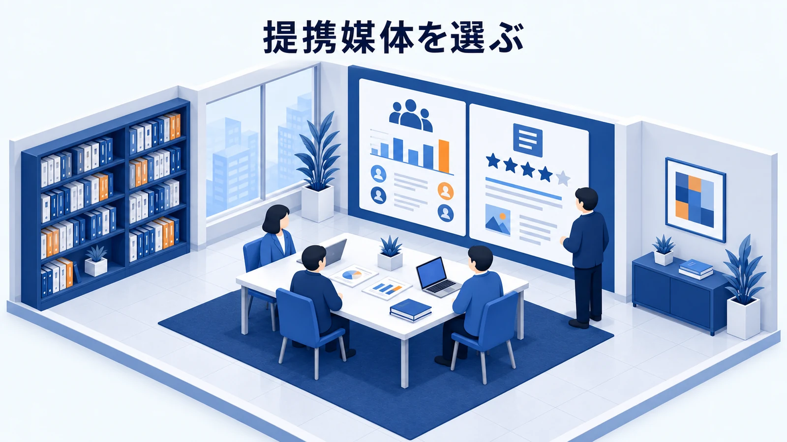 提携媒体を選ぶ