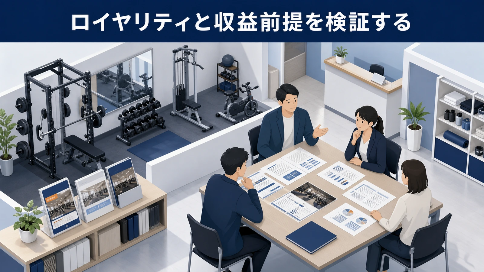 ロイヤリティと収益前提を検証する