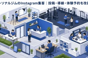 パーソナルジムのInstagram集客|投稿・導線・体験予約を改善