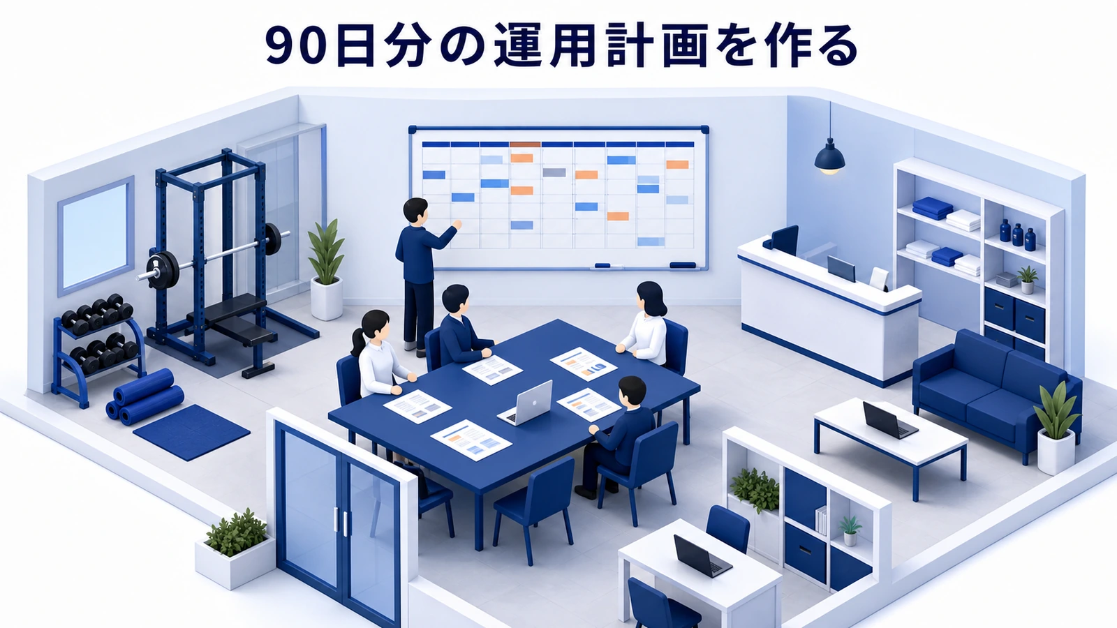 90日分の運用計画を作る