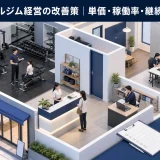 パーソナルジム経営の改善策|単価・稼働率・継続率・利益
