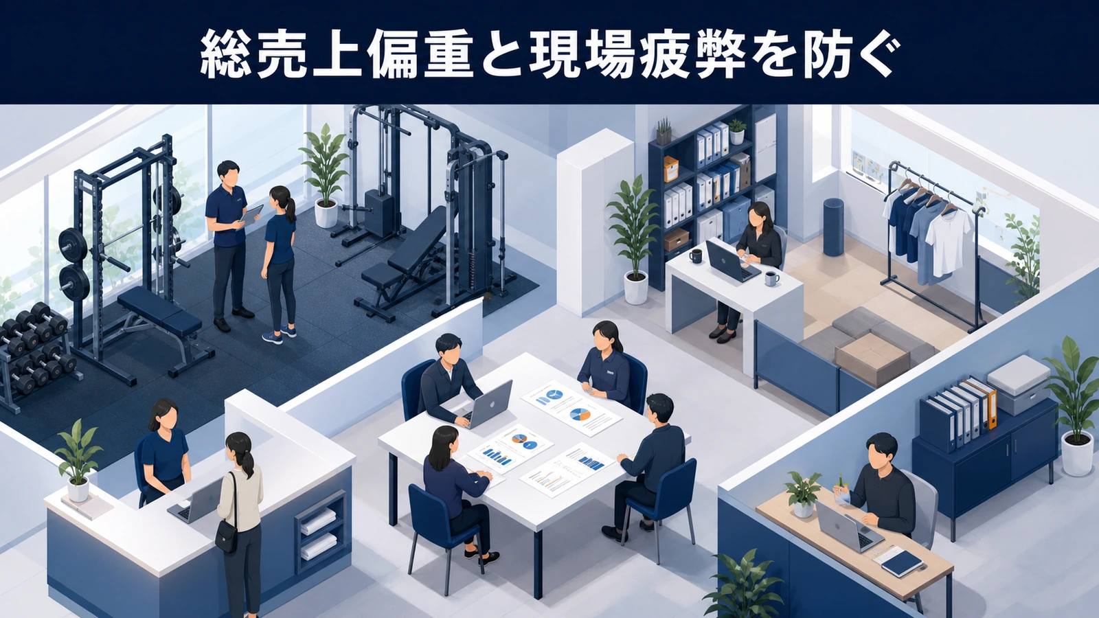 総売上偏重と現場疲弊を防ぐ