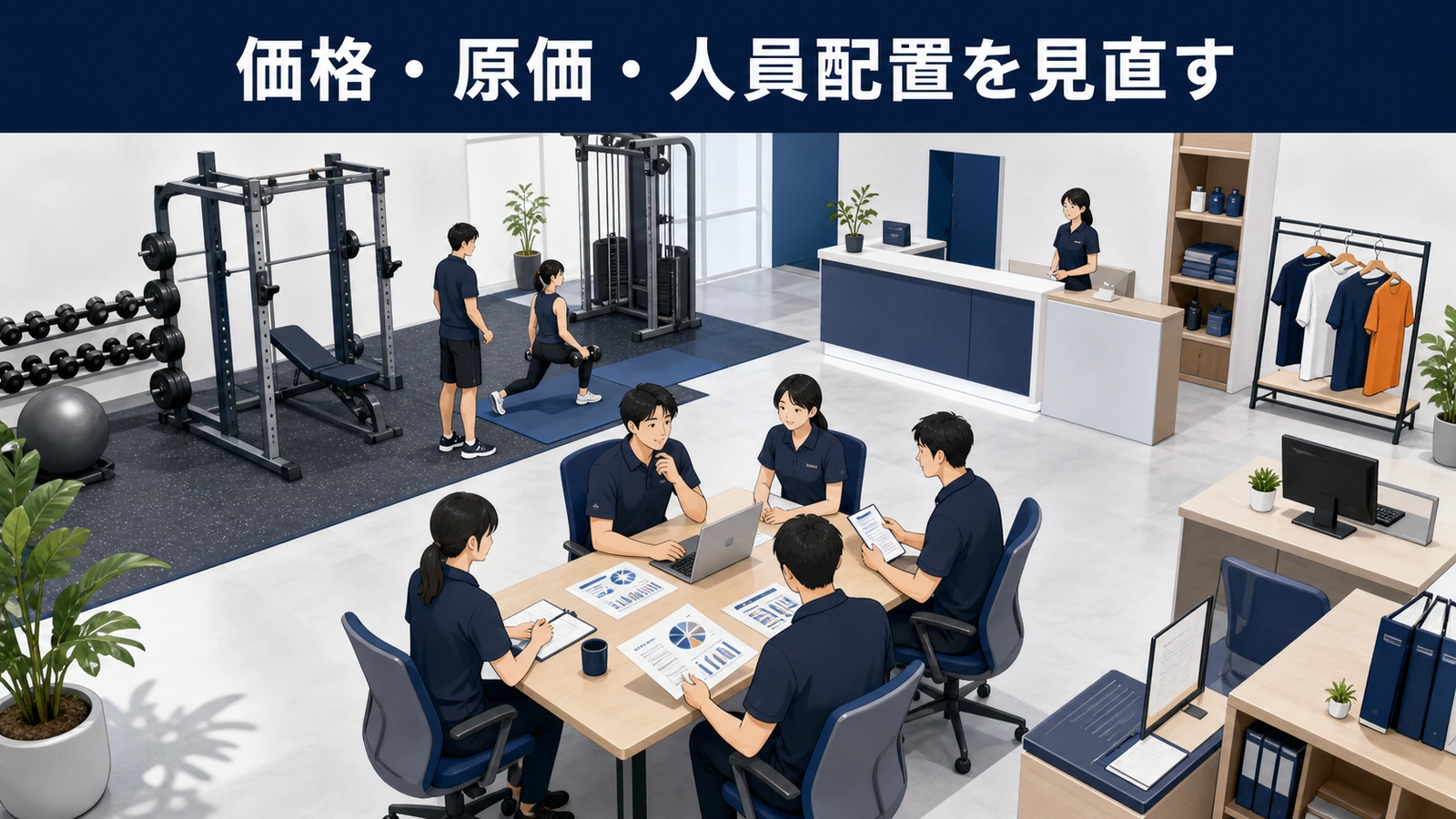 価格・原価・人員配置を見直す