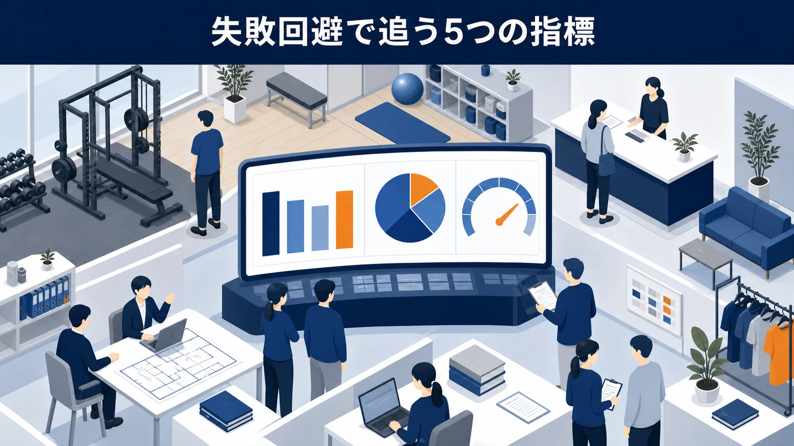 失敗回避で追う5つの指標