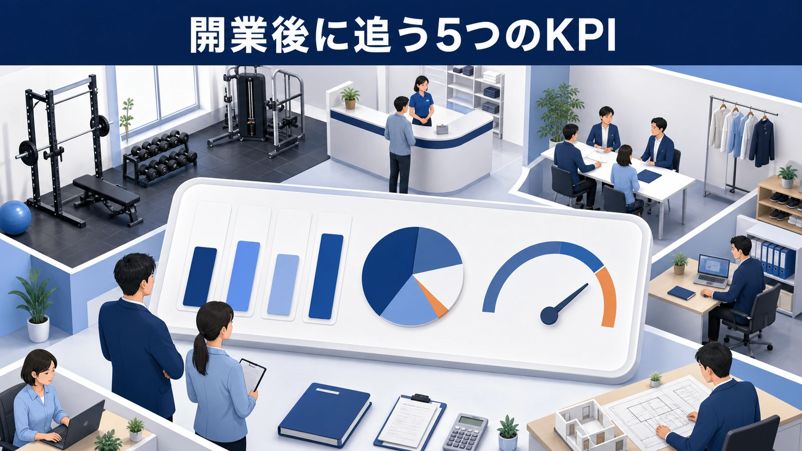 開業後に追う5つのKPI