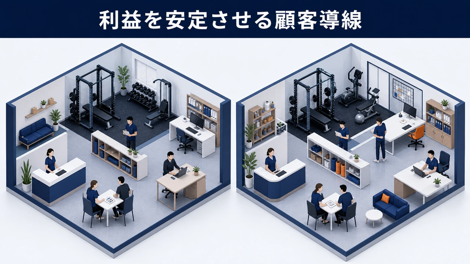 利益を安定させる顧客導線