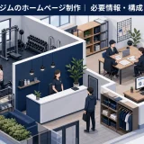パーソナルジムのホームページ制作｜必要情報・構成・集客改善