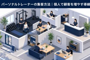 パーソナルトレーナーの集客方法|個人で顧客を増やす導線