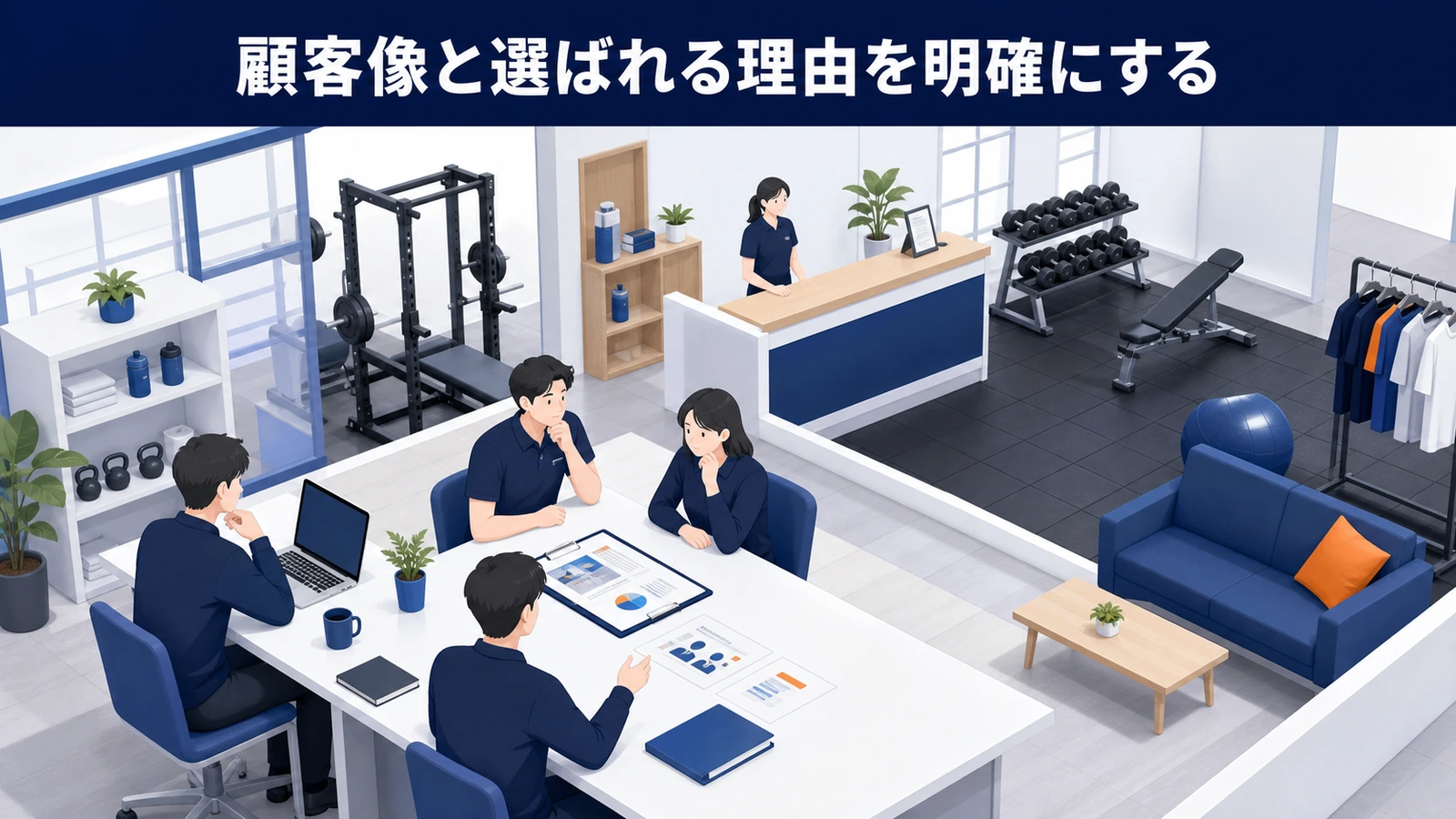 顧客像と選ばれる理由を明確にする