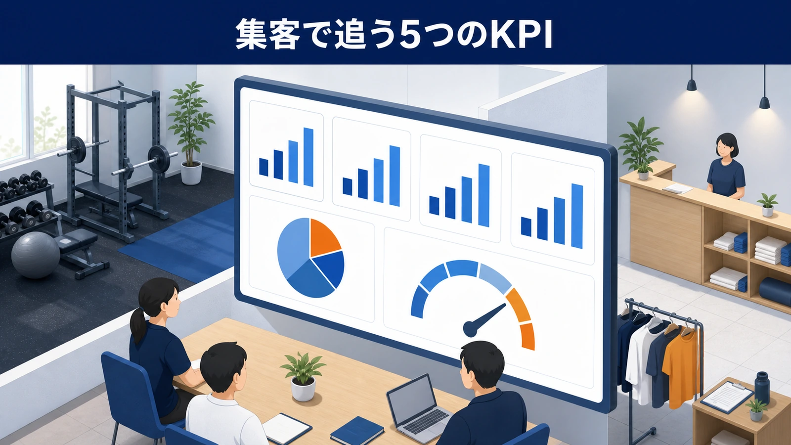 集客で追う5つのKPI