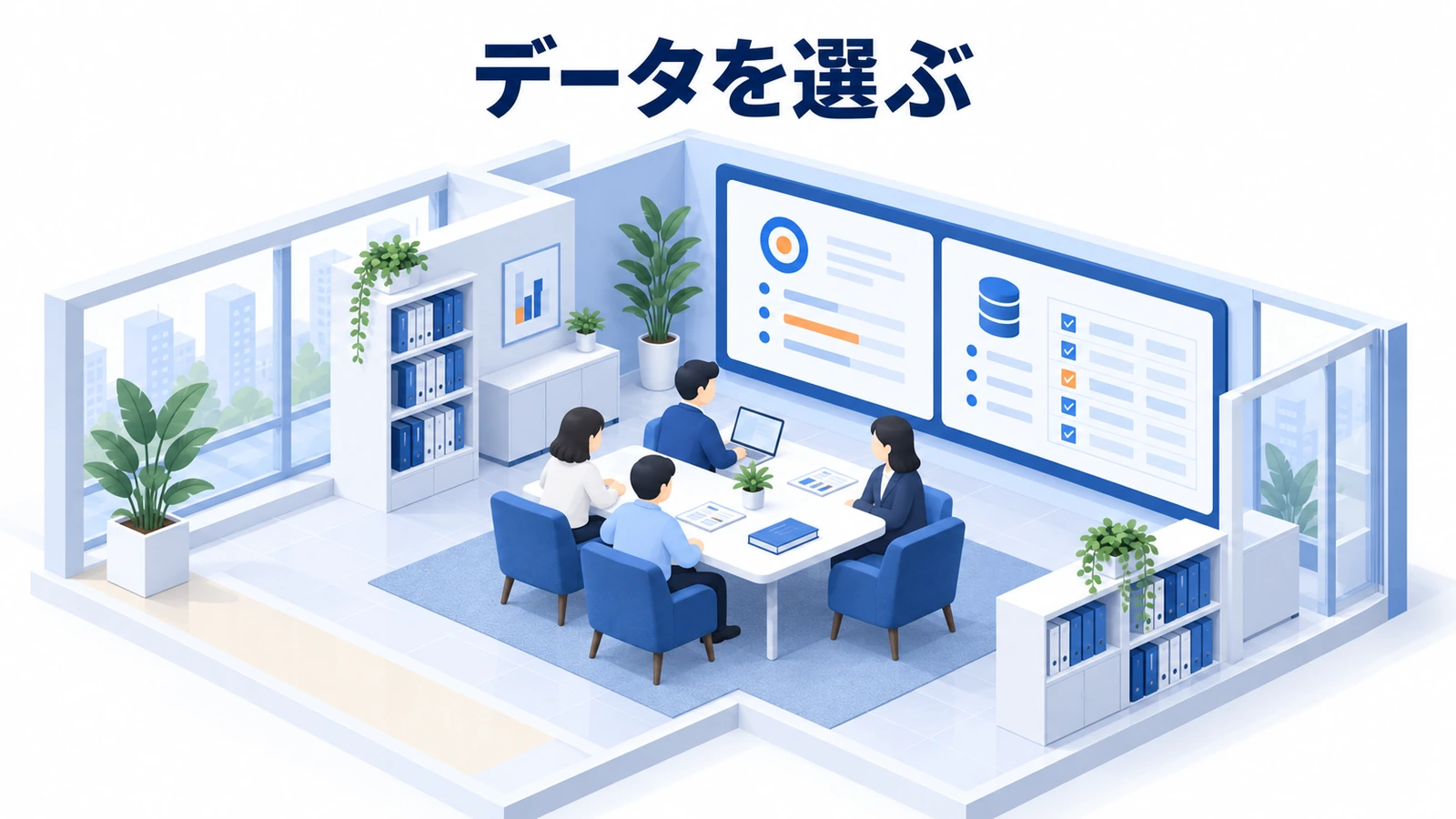 データを選ぶ