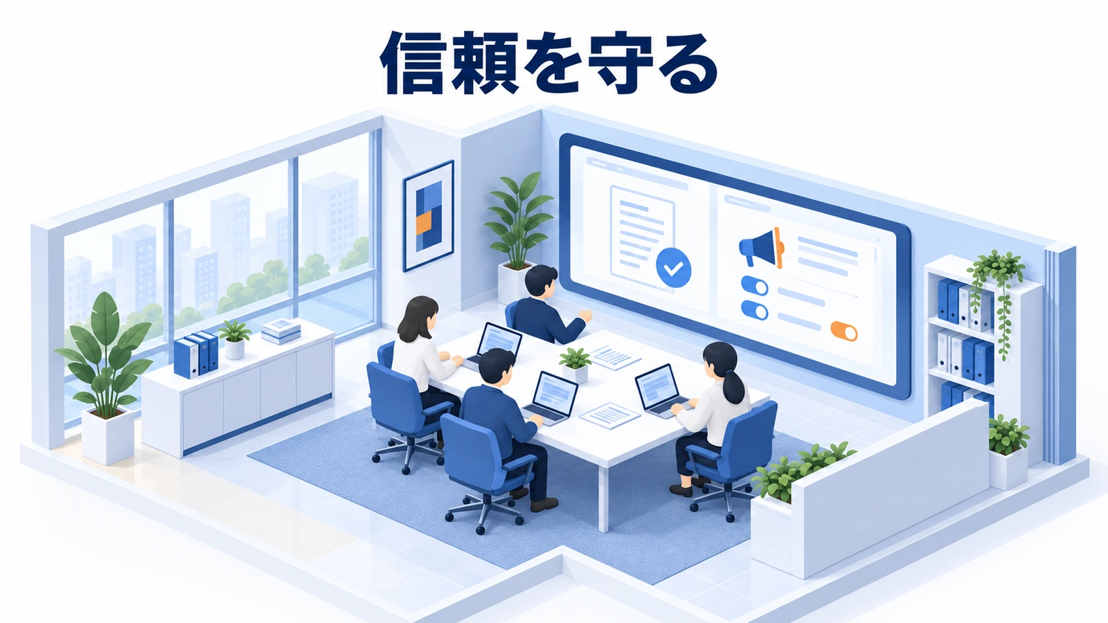 信頼を守る