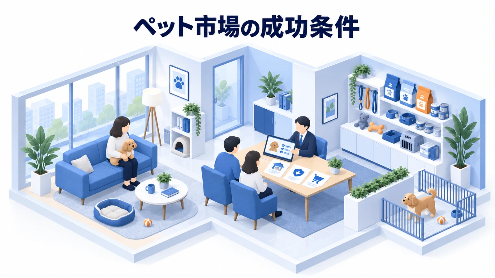ペット市場の成功条件