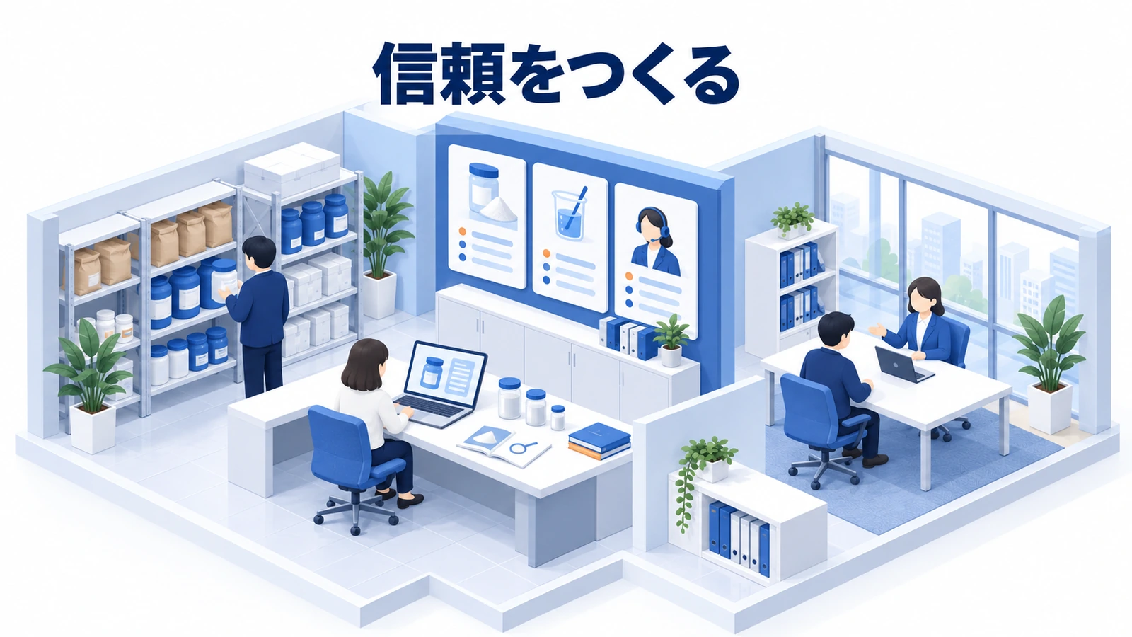 信頼をつくる