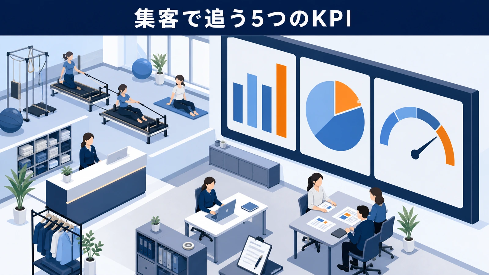 集客で追う5つのKPI