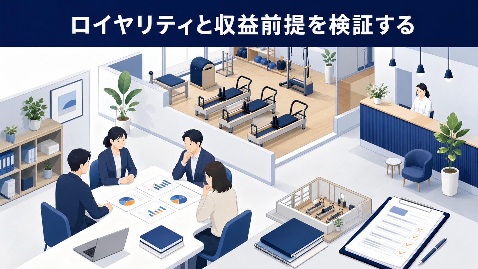 ロイヤリティと収益前提を検証する